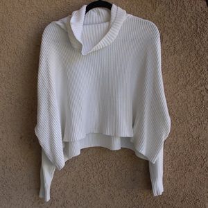 Hollister cropped sweater